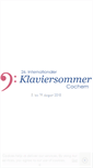 Mobile Screenshot of klaviersommer-cochem.de
